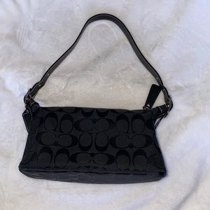 Small Vintage Coach Black Shoulder bag